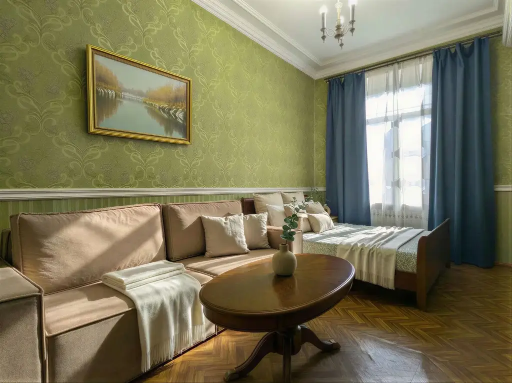 Москва: Квартира Свободна-Кудринская Площадь