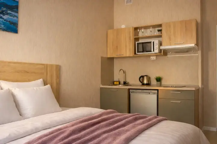 Санкт-Петербург: Апартаменты Студия Natalie Apartments Пулковское шоссе 14с6