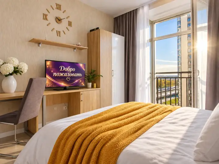 Санкт-Петербург: Апартаменты Студия Natalie Apartments Пулковское шоссе 14с6