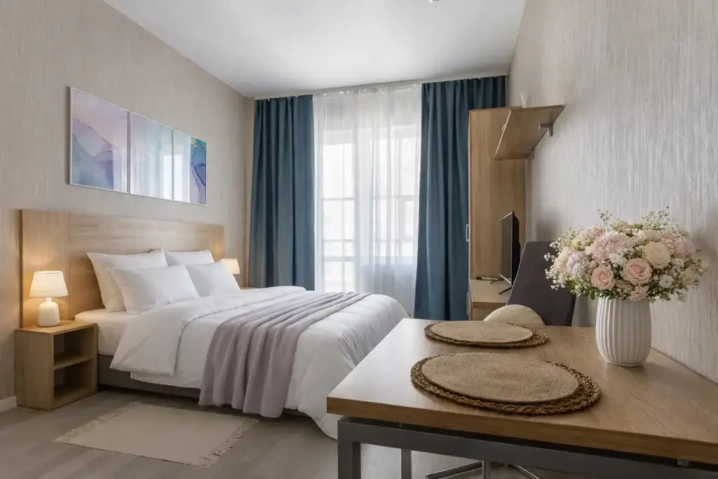 Санкт-Петербург: Апартаменты Студия Natalie Apartments Пулковское шоссе 14с6