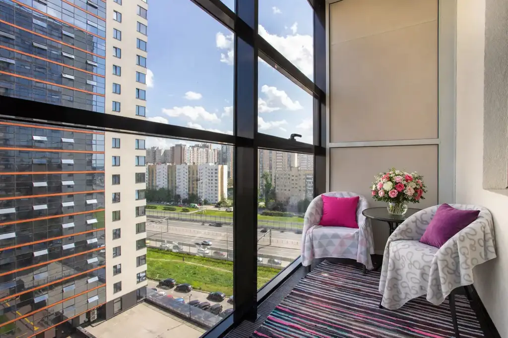 Апартаменты Студия Natalie Apartments Пулковское шоссе 14с6 — фото 1