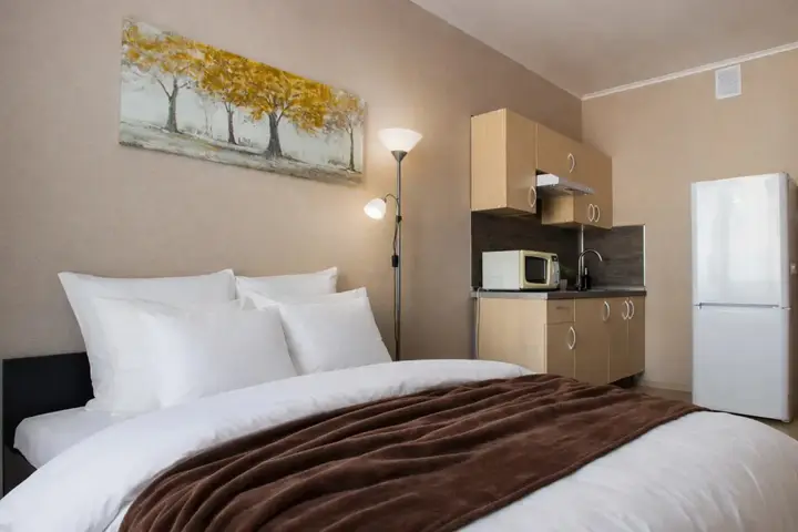 Санкт-Петербург: Апартаменты Студия Natalie Apartments Пулковское шоссе 14 Е (16)