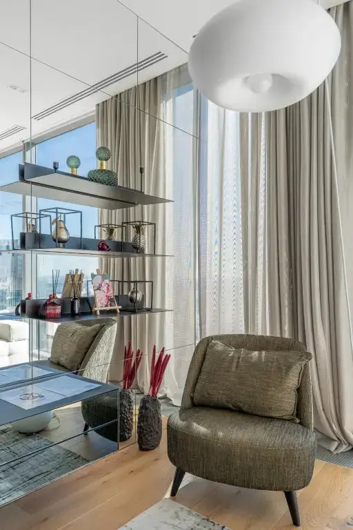 Москва: Лучший угловой апартамент New level City на 78 этаже