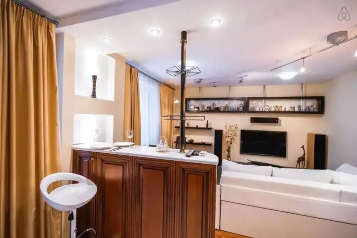 Москва: Апартаменты Flat Inn рядом с Белорусским вокзалом на Бутырском Валу
