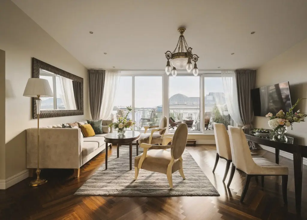 Апартаменты Minin Apartments Мансарда с террасой и видом на Невский 170 кв.м. — фото 1