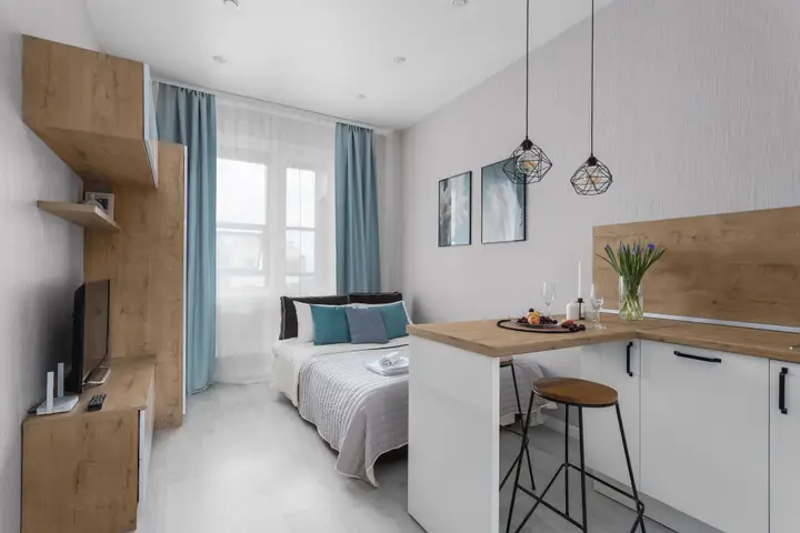 Санкт-Петербург: Sovremennye U Parka Moderna Salut Apartments
