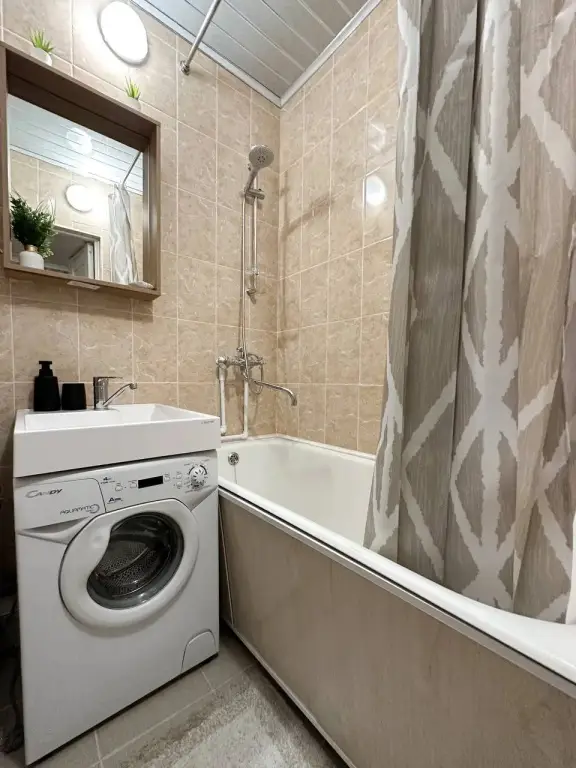 Москва: Квартира Top Rooms: Двухкомнатная у метро Пролетарская с качелями