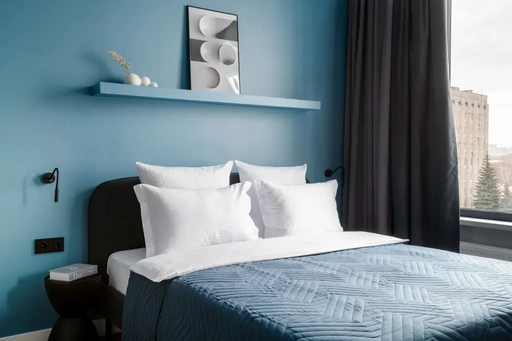 Москва: Апартаменты Comfort Life на первой линии Москвы-реки Панорамный вид на сталинские высотки и огни города