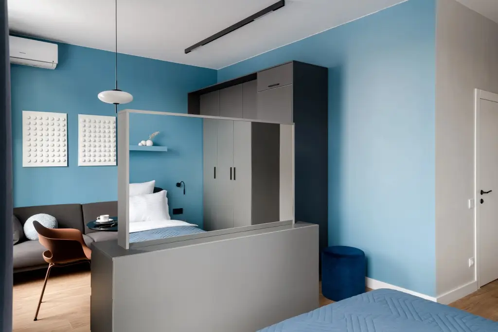 Москва: Апартаменты Comfort Life на первой линии Москвы-реки Панорамный вид на сталинские высотки и огни города