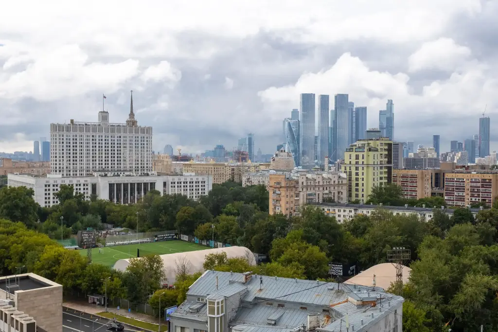 Москва: Апартаменты Стандартные в Скандинавском Стиле с Видом на Москва Сити: Изба/Кудринская Высотка