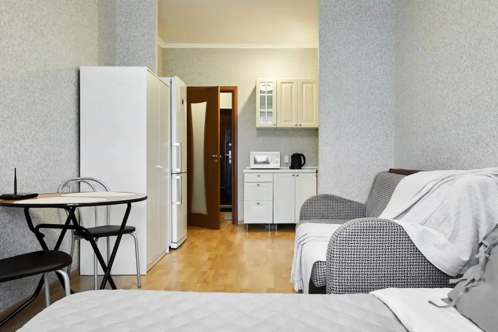 Санкт-Петербург: Apartment 1896. Cozy studio for 4 people at the metro Electrosila