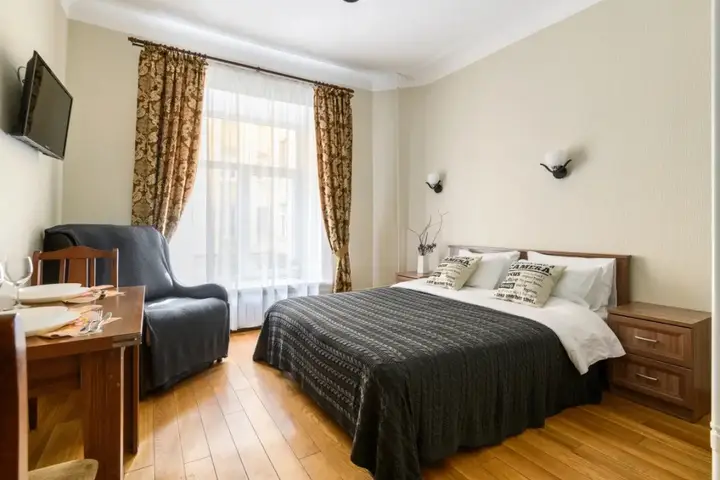 Санкт-Петербург: Апартаменты Sergeew Apartments у метро Василеостровская