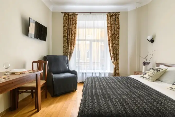 Санкт-Петербург: Апартаменты Sergeew Apartments у метро Василеостровская