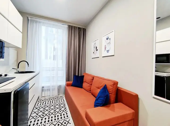 Сочи: Квартира в комплексе Villa Dalila с подогреваемым бассейном