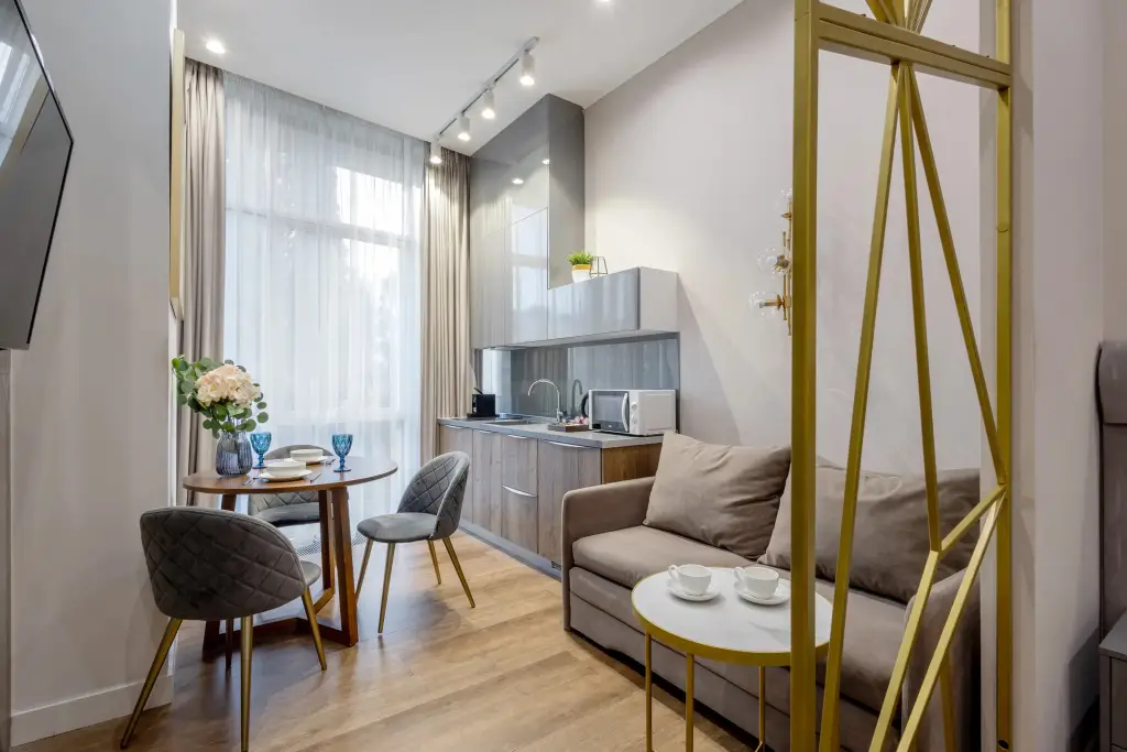 Сочи: Апартаменты Palma House в Центре Сочи на Улице Навагинская