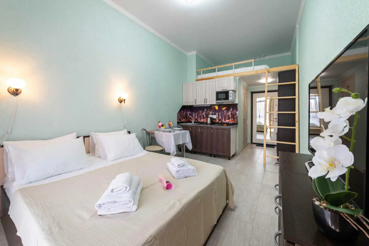 Сочи: Deluxe Apartment ЖК Метрополь