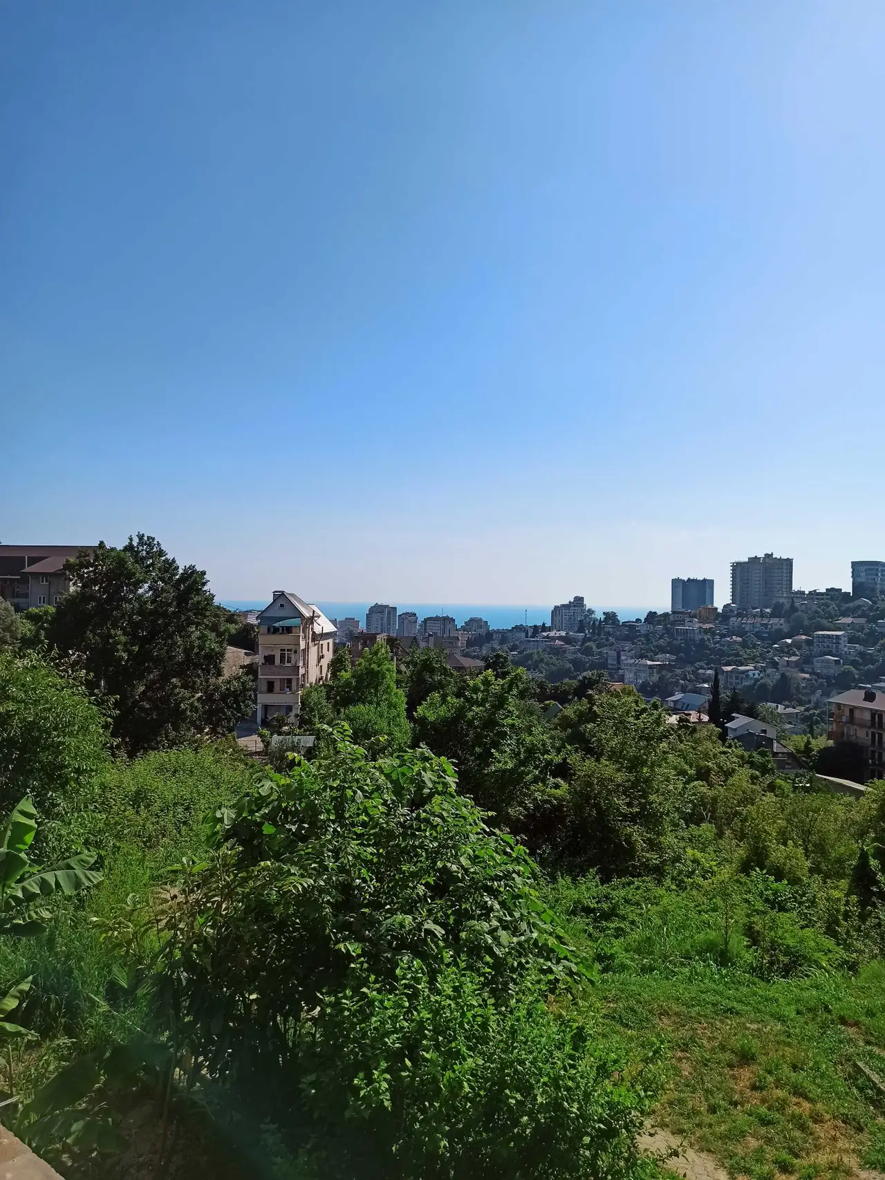 Сочи: Студия с видом на море на Лысой Горе