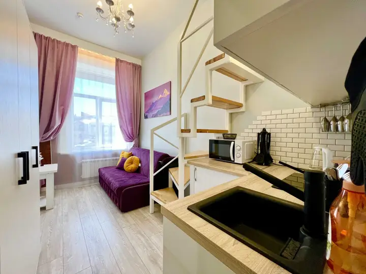 Санкт-Петербург: ApartAni Студия с мобильным кондиционером