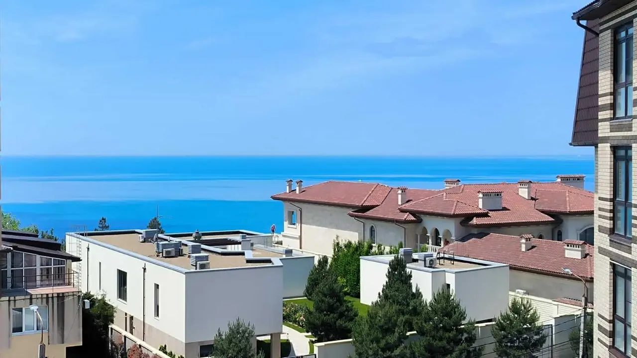 Анапа: Студия с видом на Чёрное море