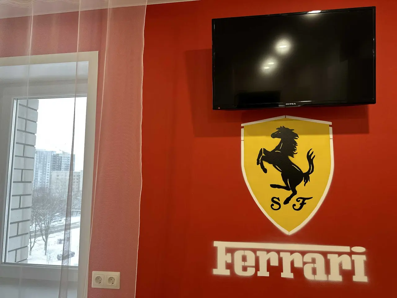 Владимир: Апартаменты на Строителей 9к1 в стиле Феррари