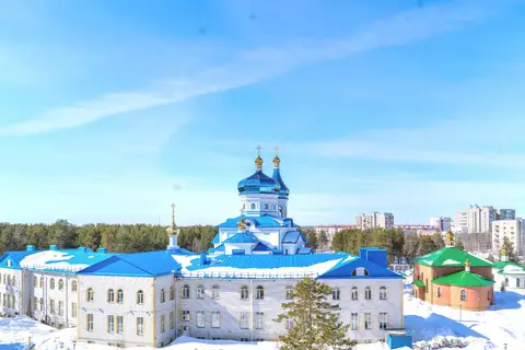 Однокомнатная люкс, вид на храм — фото 1
