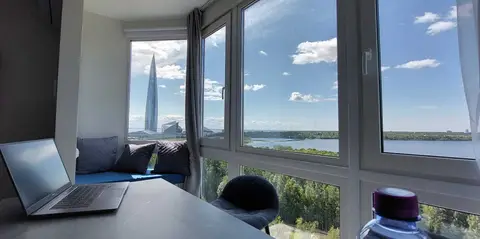 Видовая квартира в Лахте (Башня Газпром) — фото 1