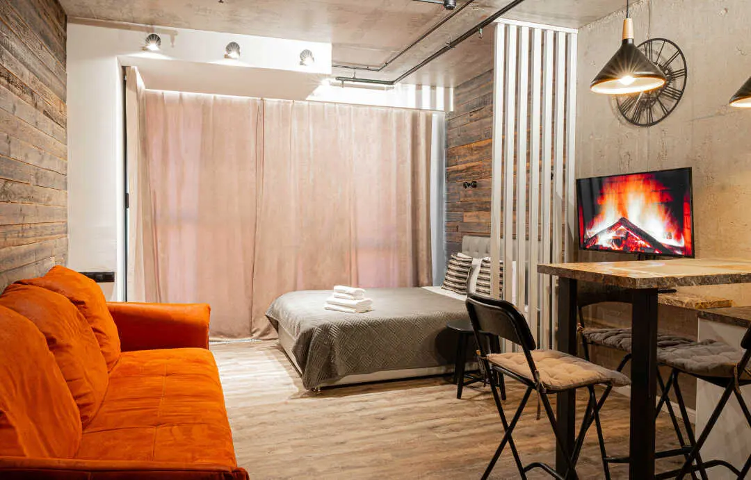 Москва: Апартаменты LalApart - Wooden Loft