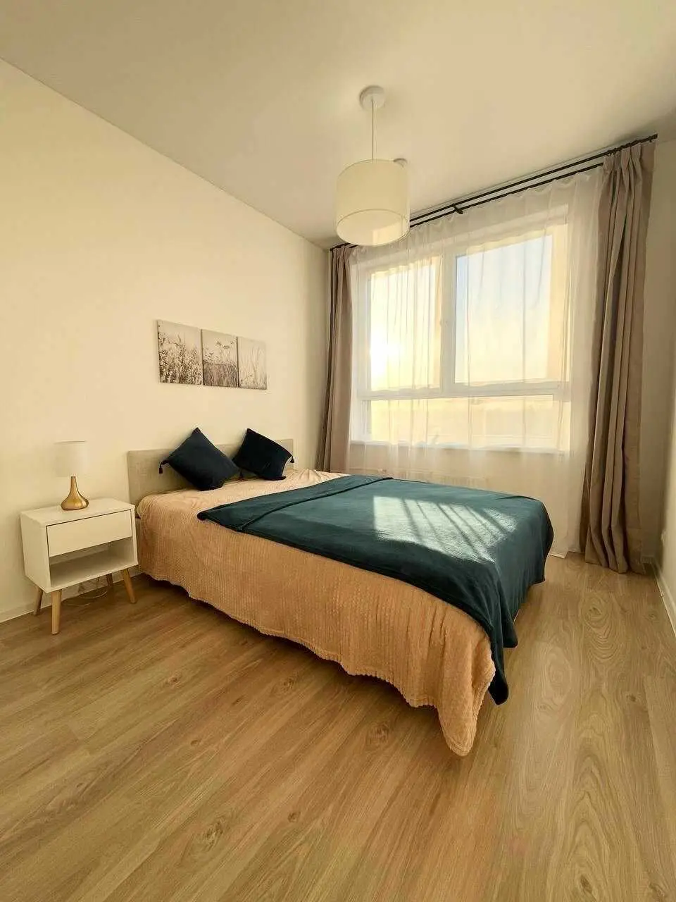 Коробово: 1-комнатная квартира, 35м2, 2 кровати