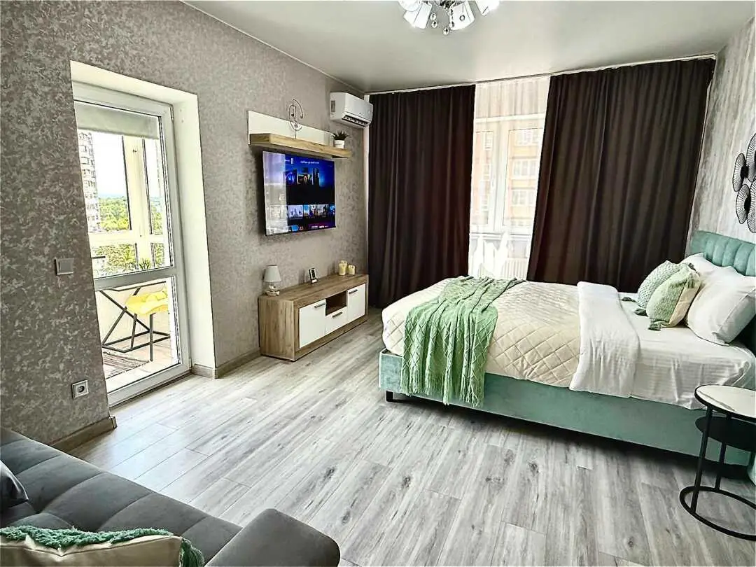 Краснодар: Просторные апартаменты 50 м² у парка «Старая Кубань»