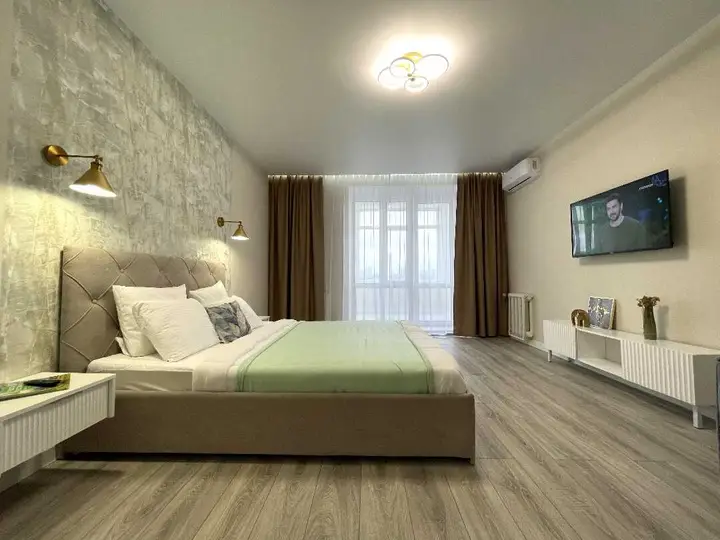 Казань: 1-к. квартира, 50 м², 3 кровати
