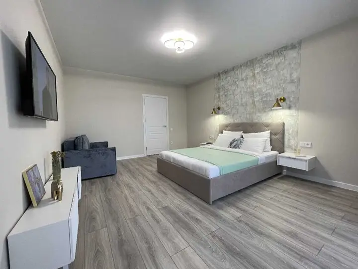 Казань: 1-к. квартира, 50 м², 3 кровати