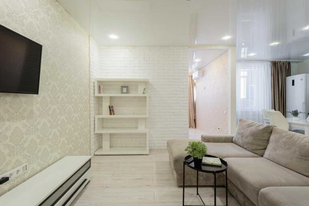 Казань: 1-к. квартира, 50 м², 2 кровати