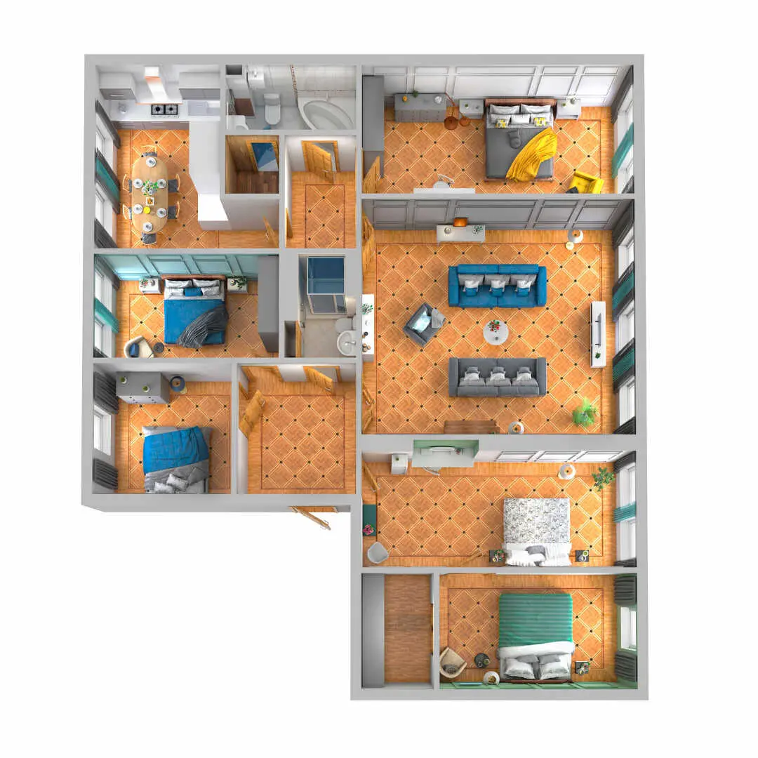 Санкт-Петербург: Minin Apartments у Эрмитажа 200м²