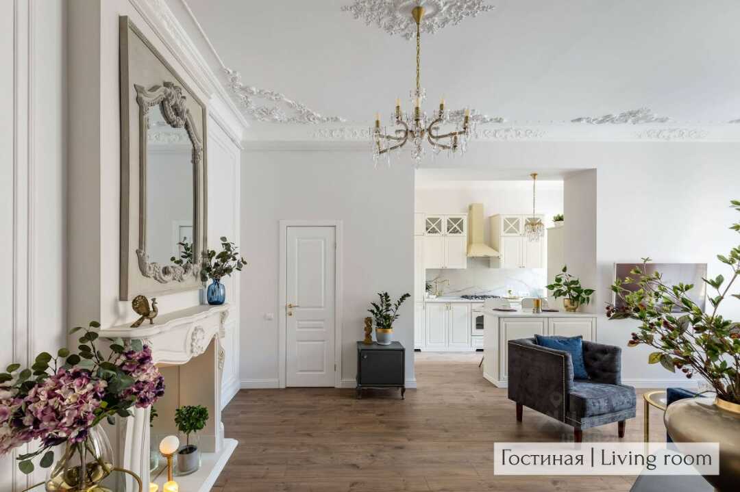 Санкт-Петербург: Minin Apartments Винтажные 120м²