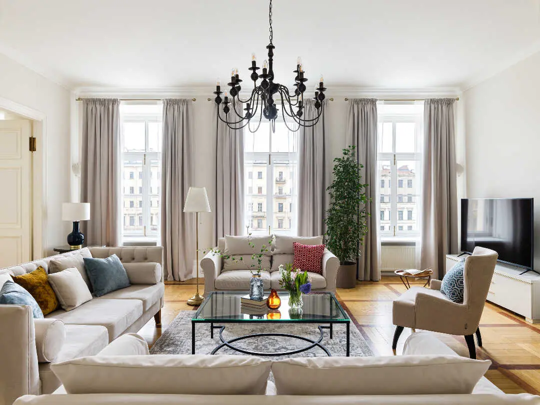 Санкт-Петербург: Minin Apartments с видом на Фонтанку 180м²