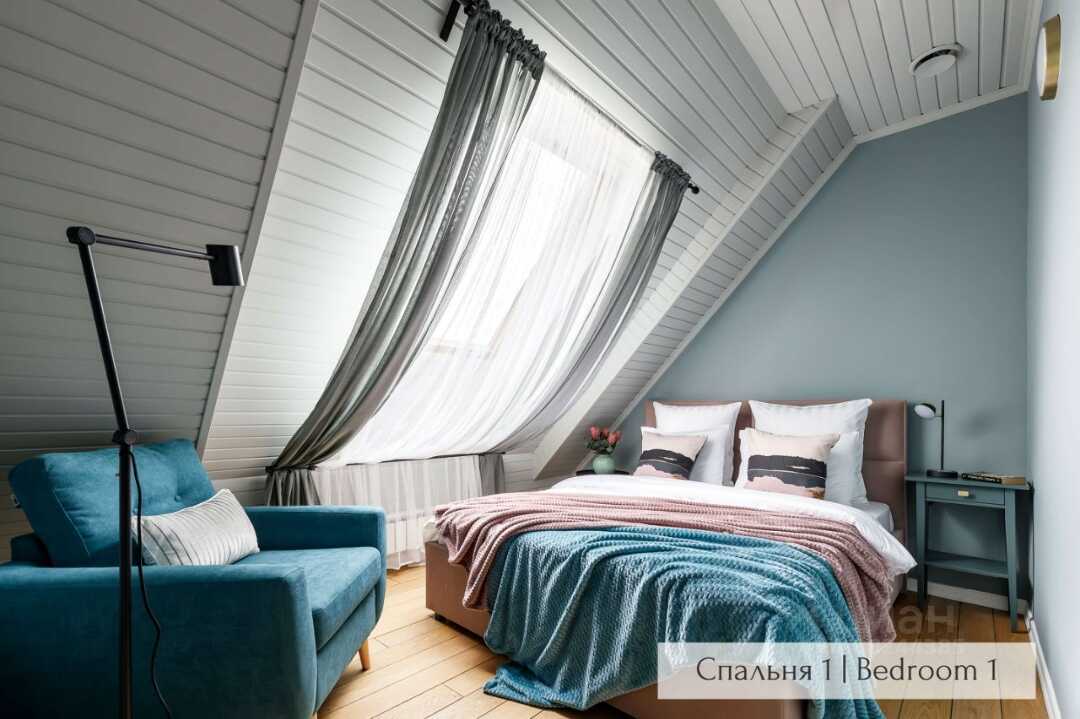 Санкт-Петербург: Minin Apartments Мансарда 170м²