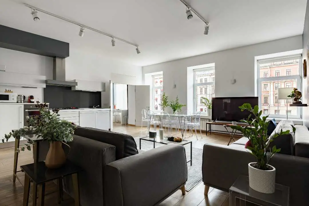 Санкт-Петербург: Minin Apartments с видом на Мойку 140м²