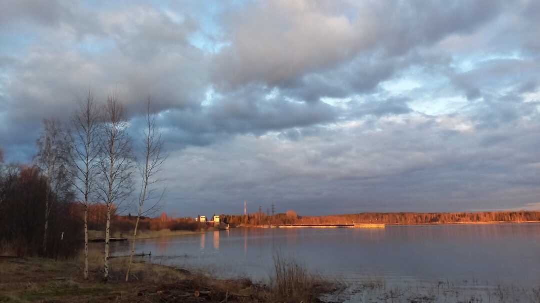 Анхимово: Домик у воды с видом на 2 шлюз