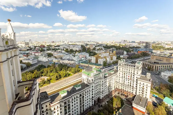 Москва: Апартаменты Улучшенные с Балконом и Видом на Город