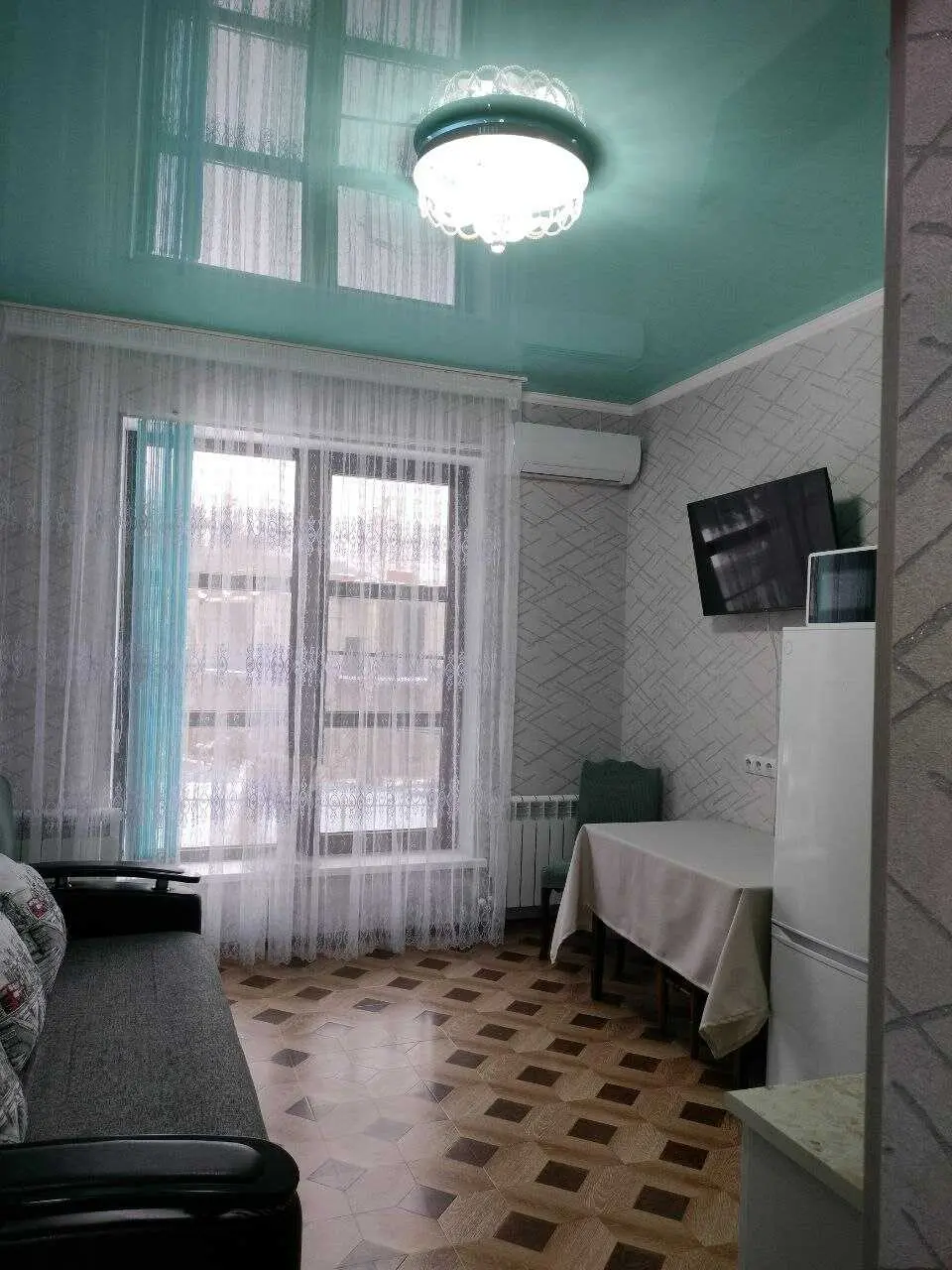 Горячий Ключ: Квартира-студия Санторини в центре Санаторного Парка