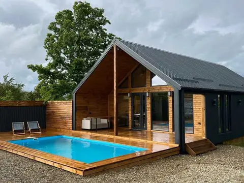Barn-House у леса с бассейном и банным чаном — фото 1
