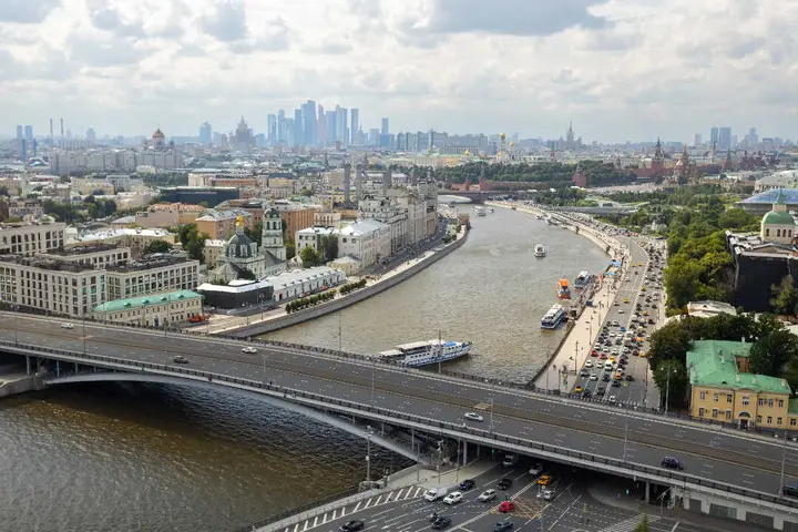 Москва: Президентские апартаменты с видом на Кремль