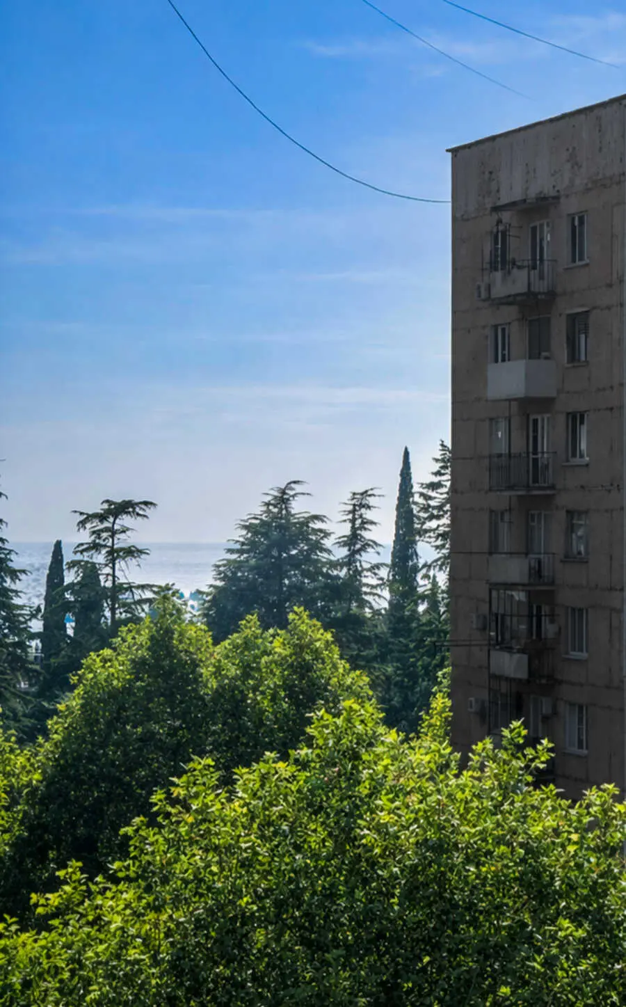 Гагра: Апартаменты у моря в центре Новой Гагры