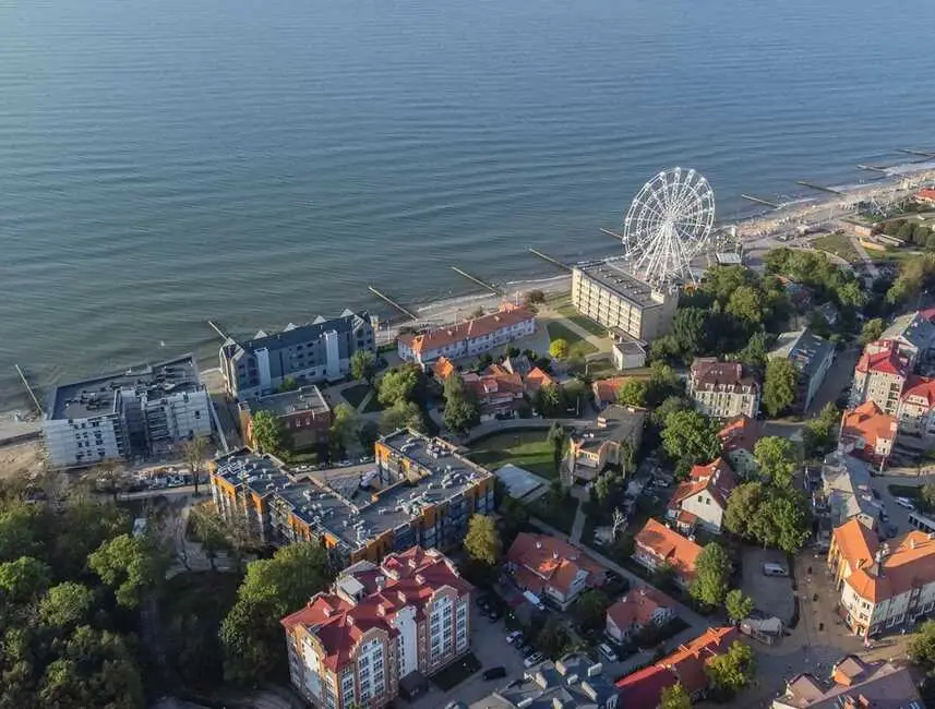 Зеленоградск: Апартамент "Bonjour" c частичным видом на море