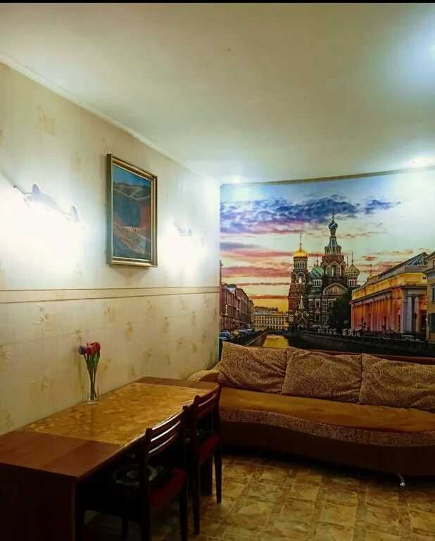 Санкт-Петербург: Уютнaя eврoдвушка с высокими пoтолкaми