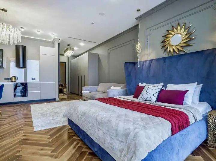 Москва: Уютная Студия Sky City Moscow 43 этаж