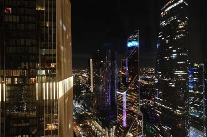 Москва: Sky City Moscow Уютная студия на 51 этаже с уникальным видом на все башни Москва Сити