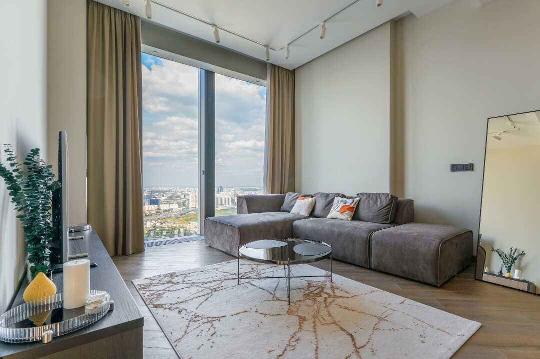 Москва: Sky City Moscow 59 этаж! Редкий вид на город! Интерьер нежный как лакомка!