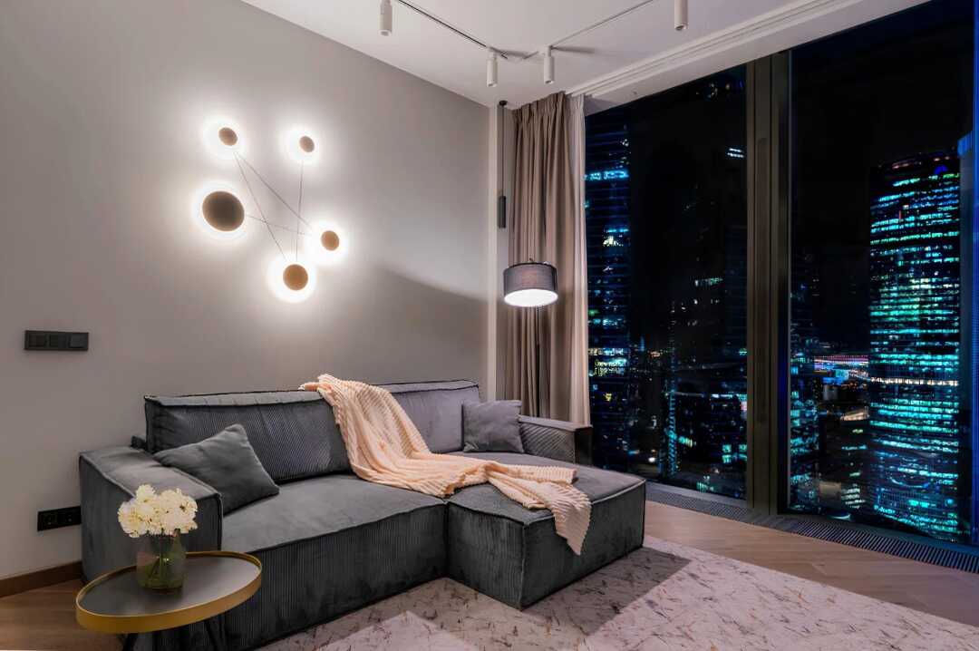Москва: Апартаменты Sky City Moscow Особенный вид на Лужники, Парк Победы, башни и город!