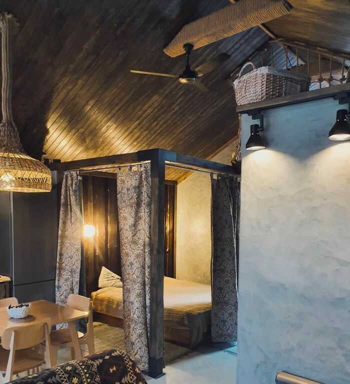 Мытищи: Стильный Barnhouse у леса и реки